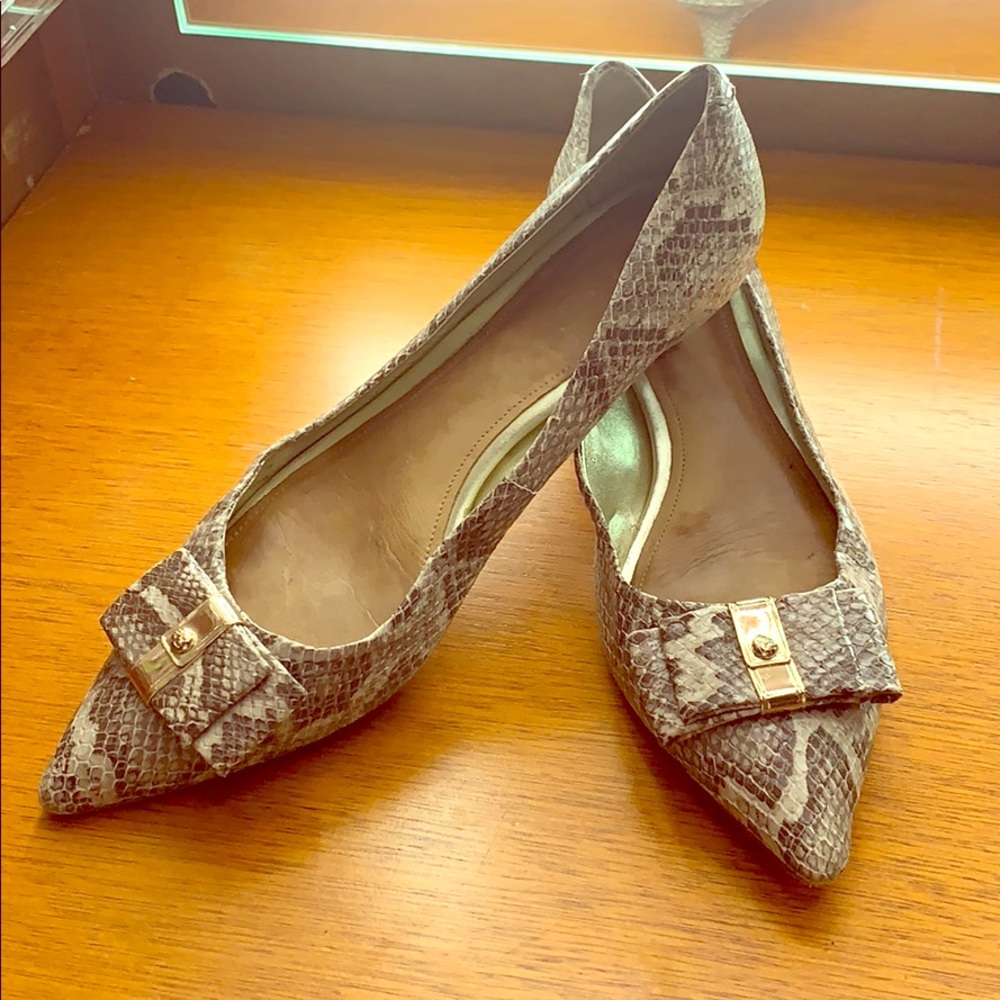 Coach Kitty Heel Python - image 1